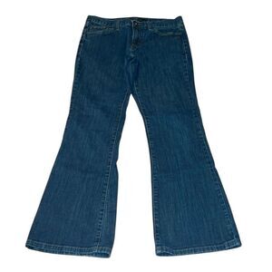 Calvin Klein Flare Fit Jeans, stretchy, 8